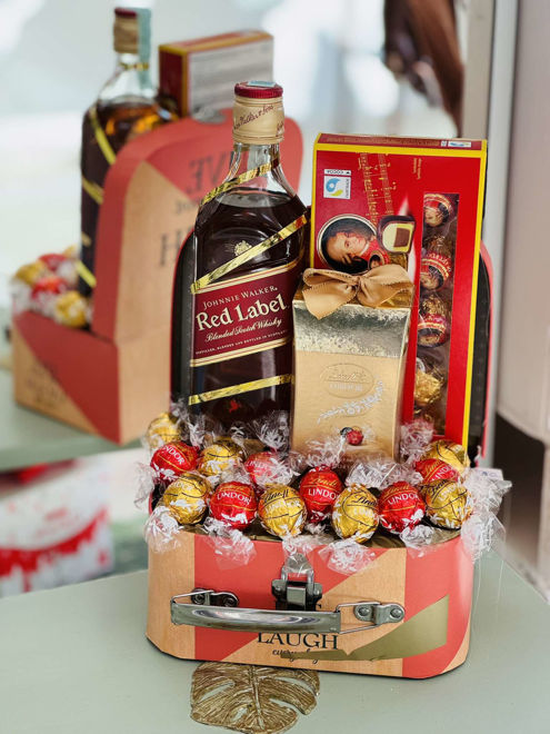 Kép: Piros Arany Red Label Lindor Box