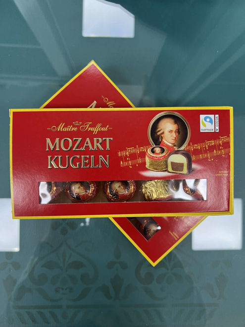 Kép: Mozart Kugeln Tejcsokoládés Praliné