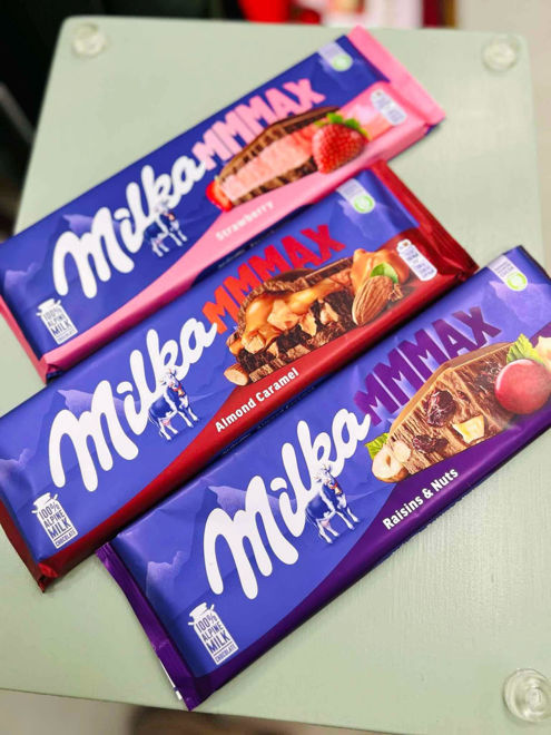 Kép: Milka Mandulás Karamellás Töltelékkel