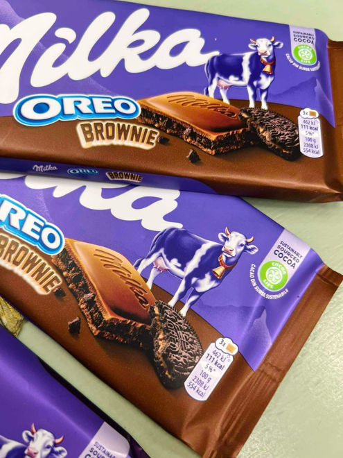 Kép: Milka Brownie-s Csokoládé