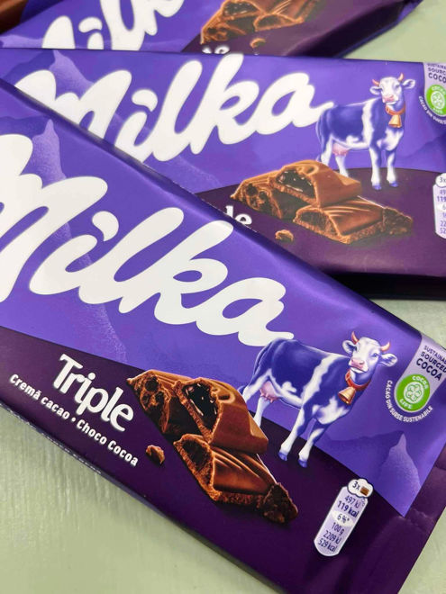 Kép: Milka Tripla Kakakós Csokoládé