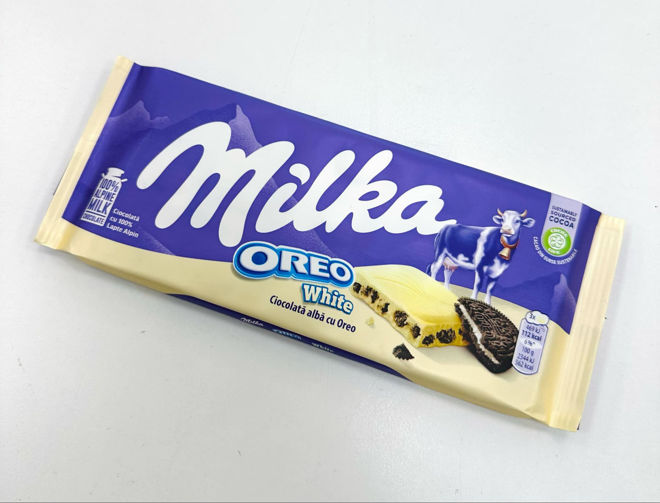 Kép: Milka Oreo Fehér Csokoládé