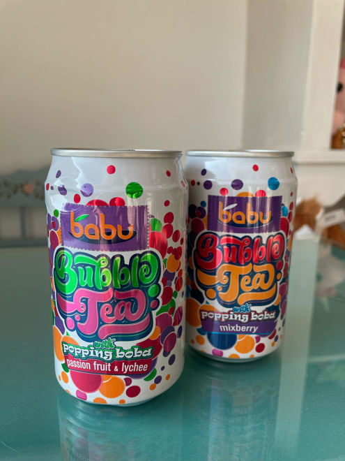 Kép: Babu Bubble Tea Passiógyümölcs És Licsi