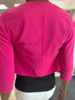 Kép: Pink 3/4-es Ujjú Zsorzsett Boleró