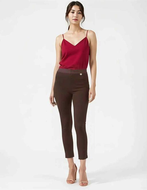 Kép: Mayo Chix Barna Gumis Derekú Pittsburgh Cicanadrág - Leggings