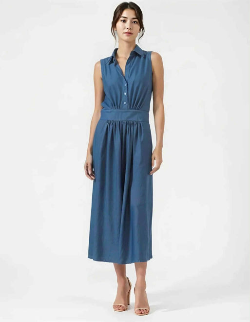 Kép: Envy Farmerkék Maxi Ruha