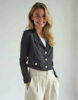 Kép: Envy Fekete Arany Gombos Zakó-Blézer