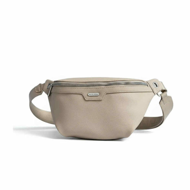 Kép: David Jones Homok Ezüst Cipzáros Övtáska