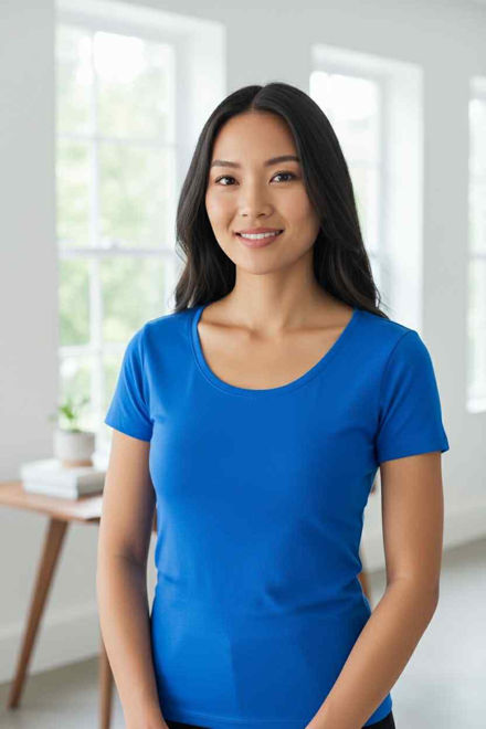 Kép: T&T Királykék Kereknyakú Felső