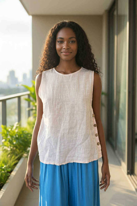 Kép: Púder Lenge Oldalt Gombos Felső