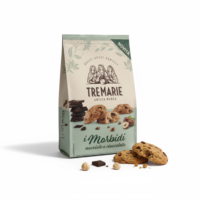 Kép: Tre Marie Csokoládés-Mogyorós Keksz