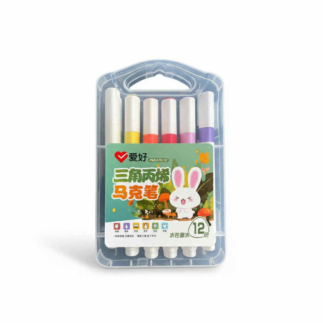 Kép: Színes Fillc Toll (12db-os)