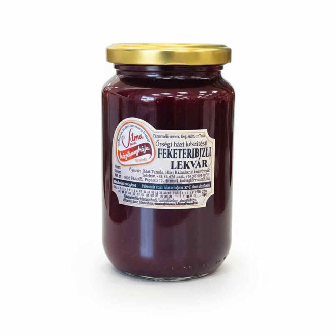 Kép: Házi Készítésű Feketeribizli Lekvár