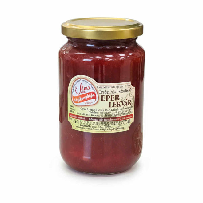 Kép: Házi Készítésű Eper Lekvár