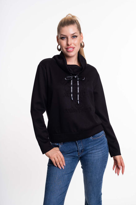 Kép: Capone Fekete Mayo Chix Felső