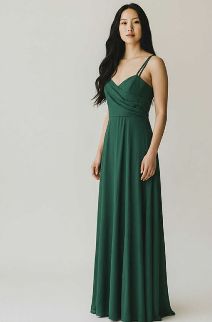 Kép: Zöld Húzott Alul Felvágott Alkalmi Ruha