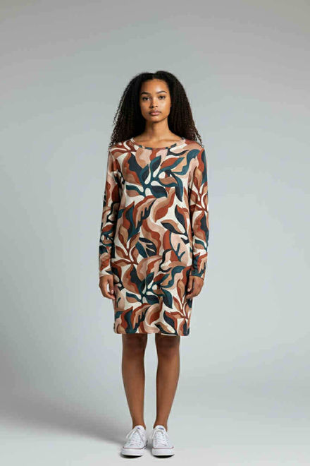 Kép: Masca Lezser Mintás Hosszú Ujjú Ruha