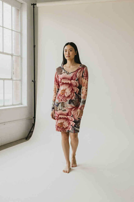 Kép: Masca Virág Mintás Hosszú Ujjú Ruha