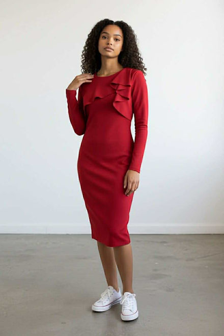 Kép: T&T Piros Fodros Ruha