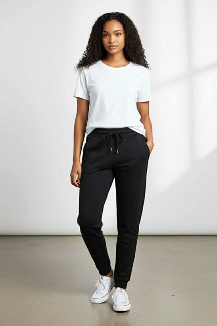 Kép: La Pierre Fekete Kötős Zsebes Nadrág